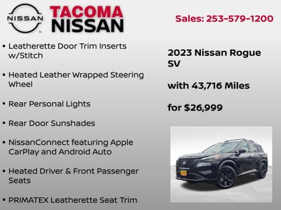 2023 Nissan Rogue SV