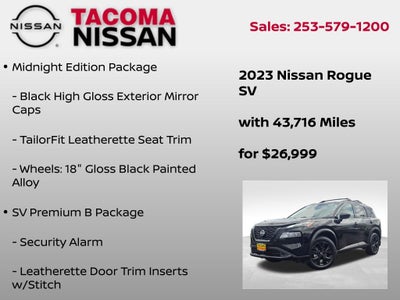 2023 Nissan Rogue SV