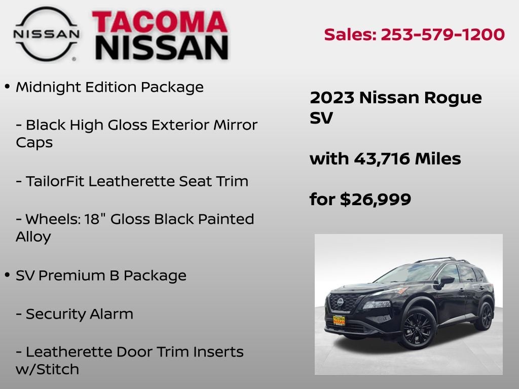 2023 Nissan Rogue SV