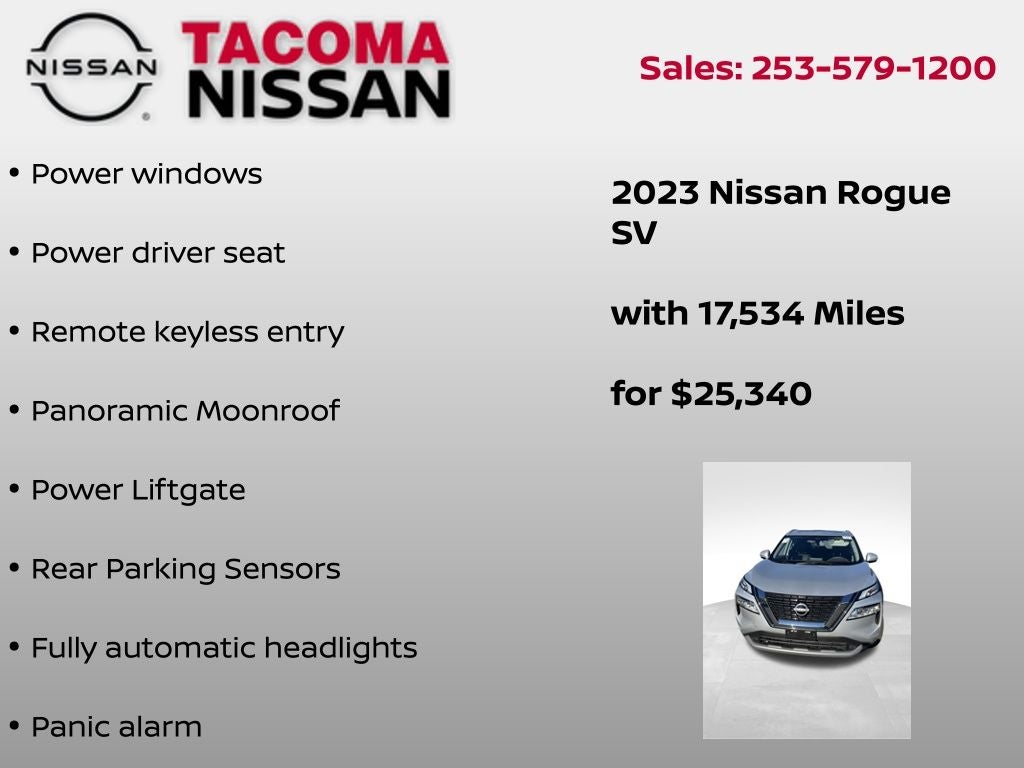 2023 Nissan Rogue SV