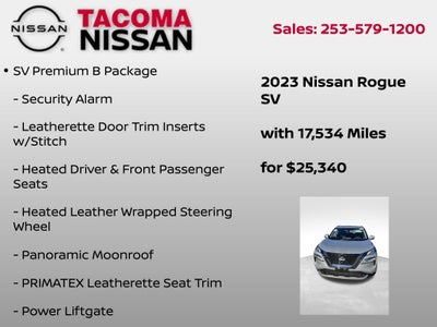 2023 Nissan Rogue SV