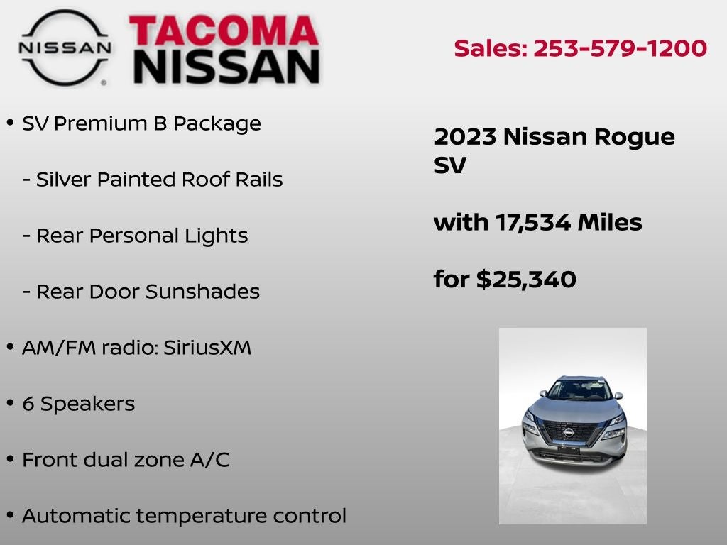 2023 Nissan Rogue SV
