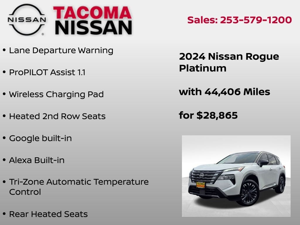 2024 Nissan Rogue Platinum
