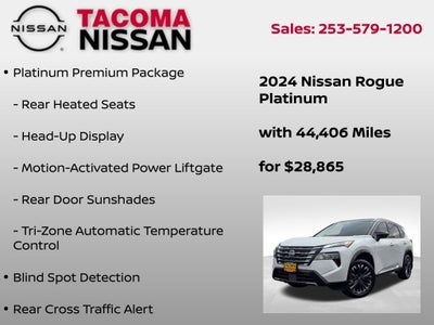 2024 Nissan Rogue Platinum