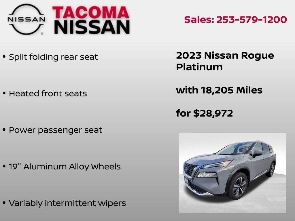 2023 Nissan Rogue Platinum