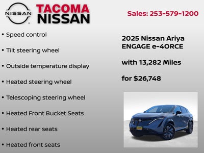 2025 Nissan Ariya ENGAGE e-4ORCE