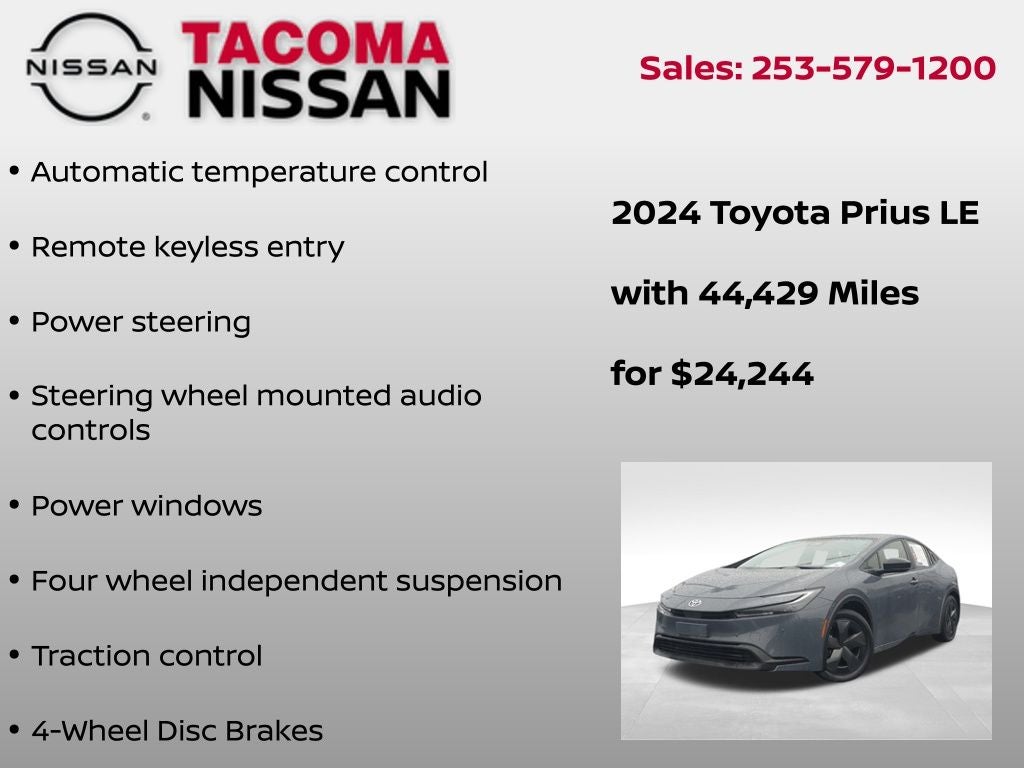 2024 Toyota Prius LE