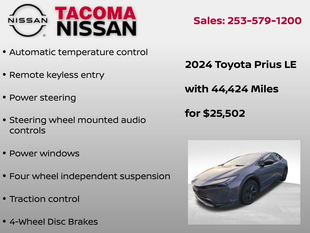 2024 Toyota Prius LE