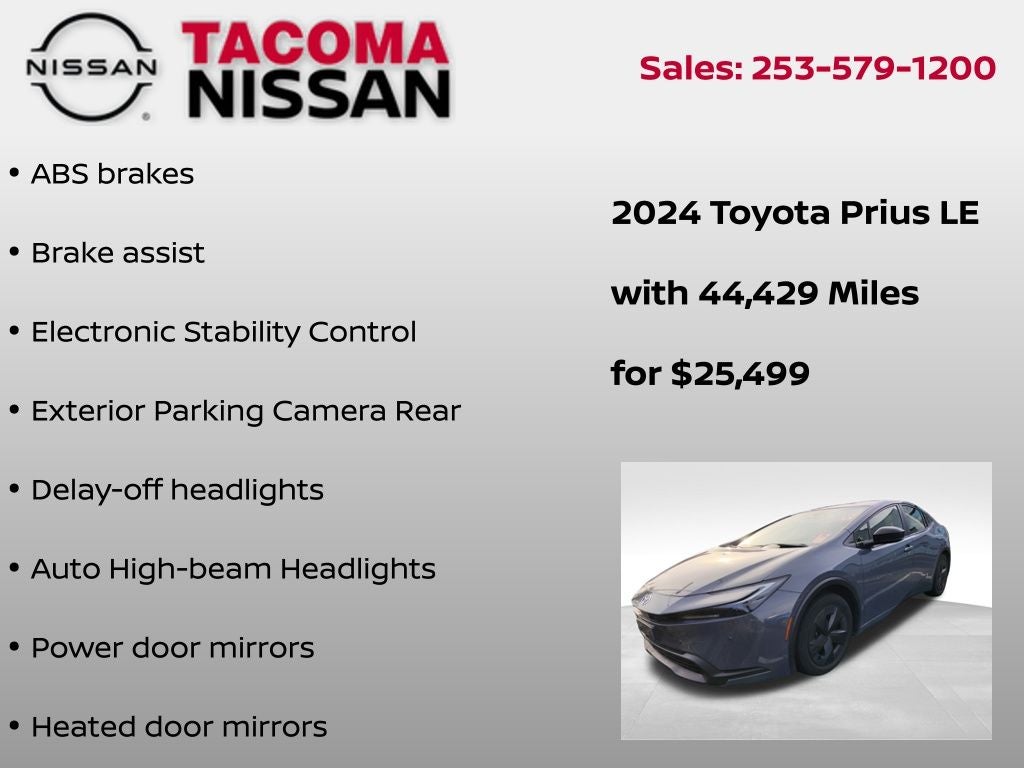 2024 Toyota Prius LE