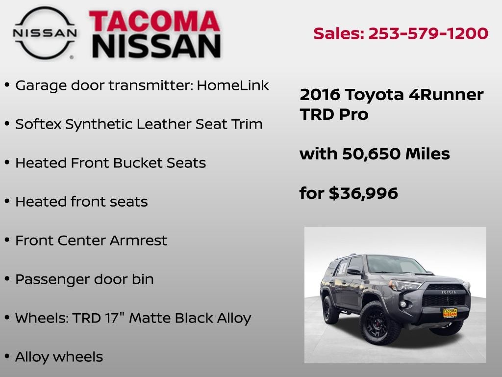 2016 Toyota 4Runner TRD Pro