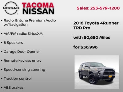 2016 Toyota 4Runner TRD Pro
