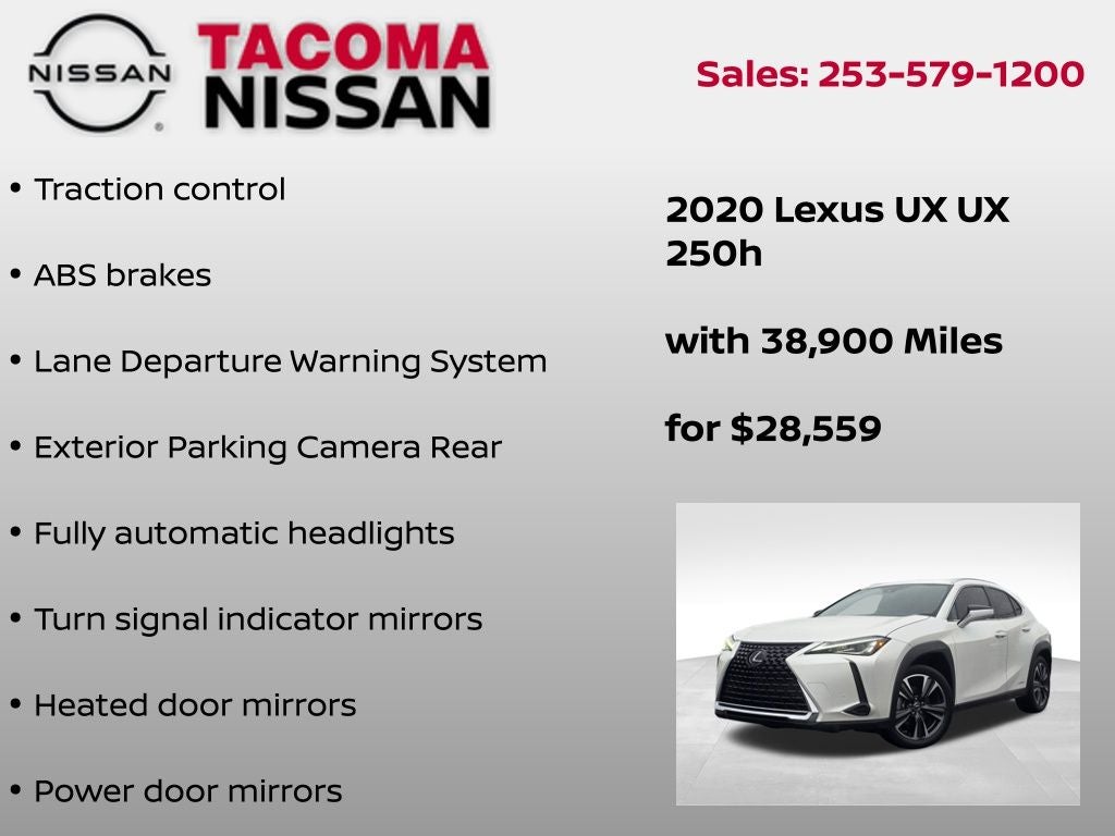 2020 Lexus UX 250h Base