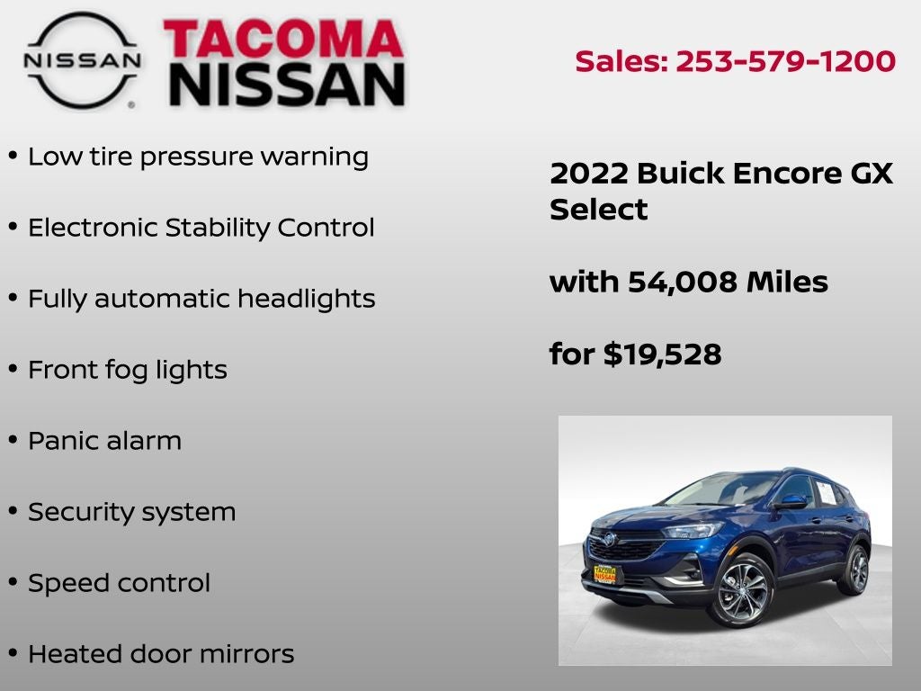 2022 Buick Encore GX Select