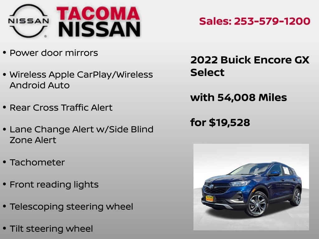 2022 Buick Encore GX Select
