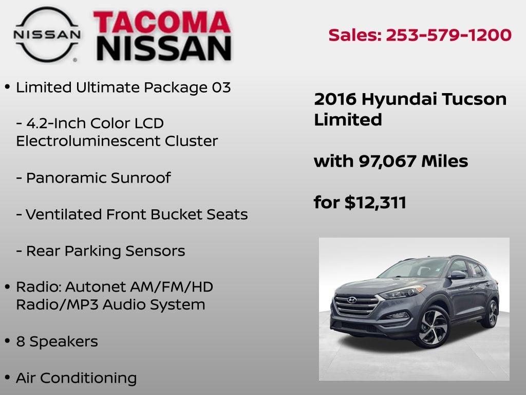 2016 Hyundai Tucson Limited