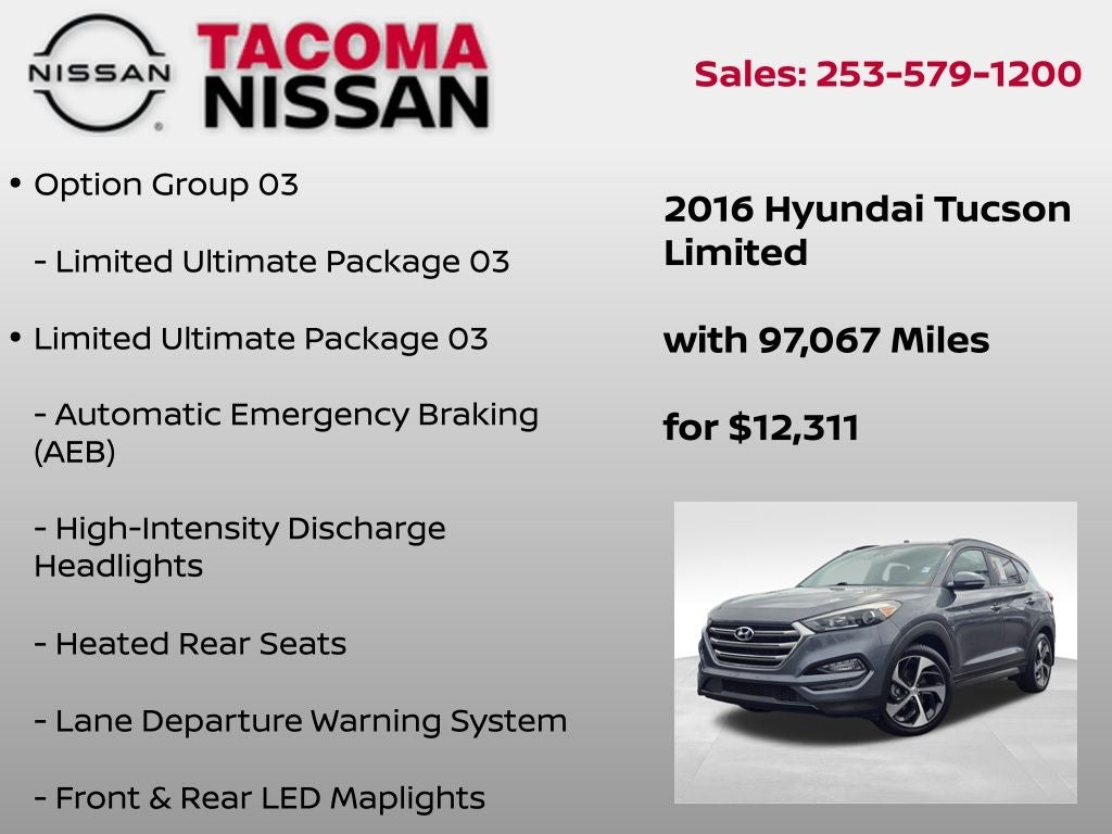 2016 Hyundai Tucson Limited