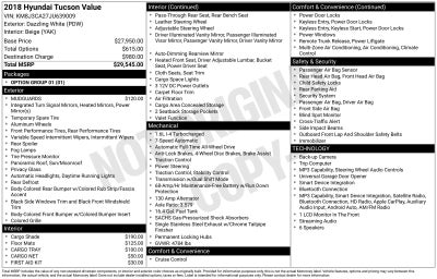 2018 Hyundai Tucson Value