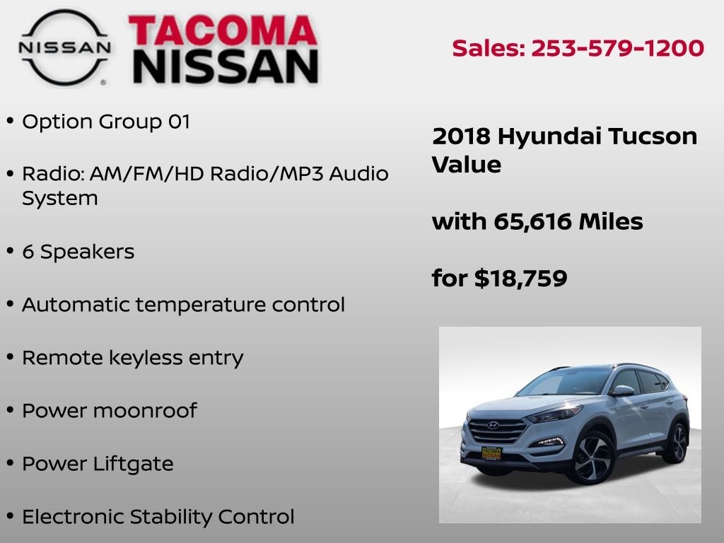 2018 Hyundai Tucson Value