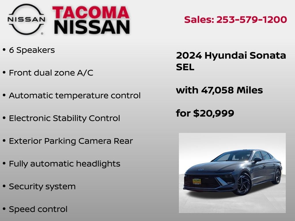 2024 Hyundai Sonata SEL