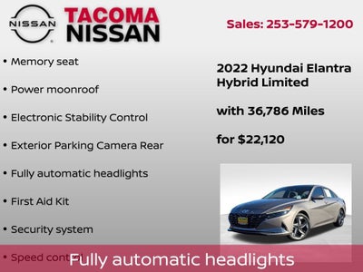 2022 Hyundai Elantra Hybrid Limited