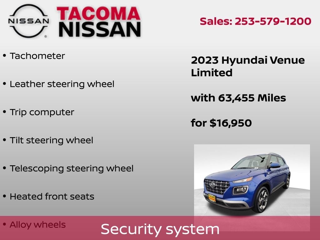 2023 Hyundai Venue Limited