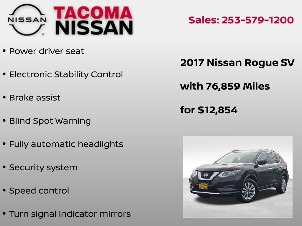 2017 Nissan Rogue SV