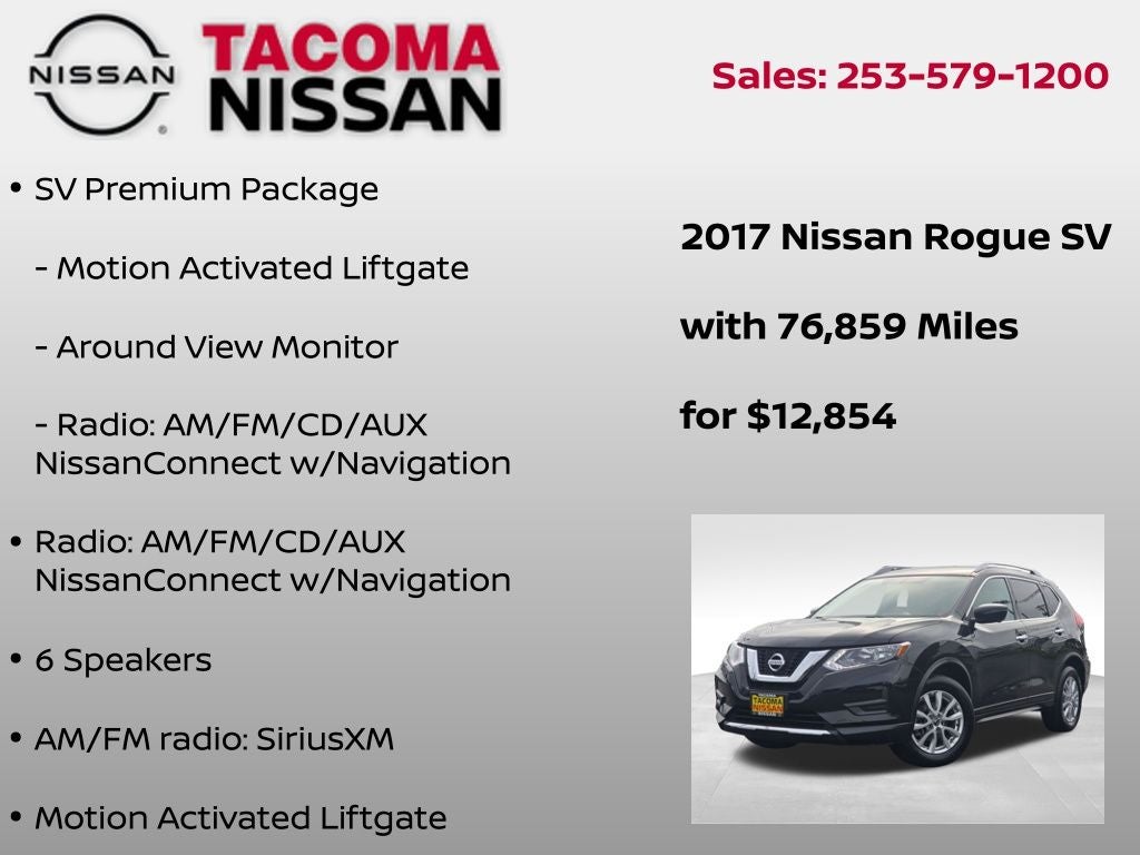 2017 Nissan Rogue SV