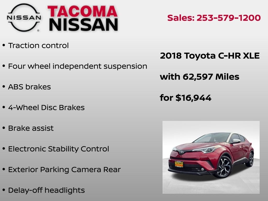 2018 Toyota C-HR XLE