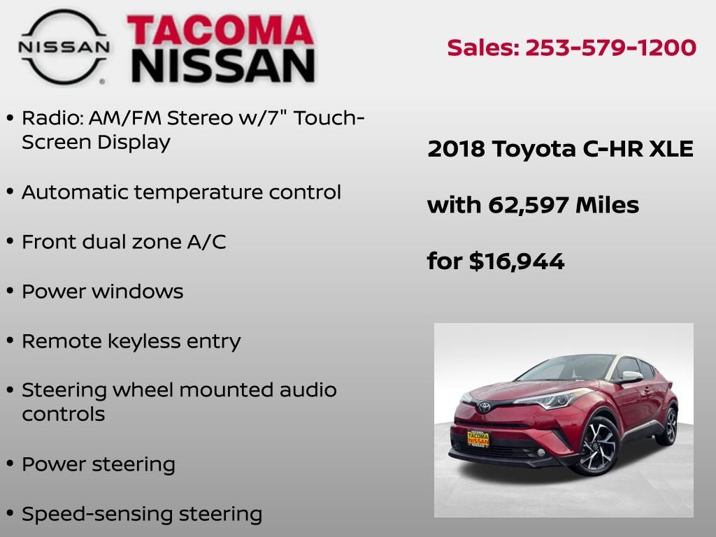 2018 Toyota C-HR XLE