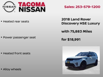 2018 Land Rover Discovery HSE Luxury