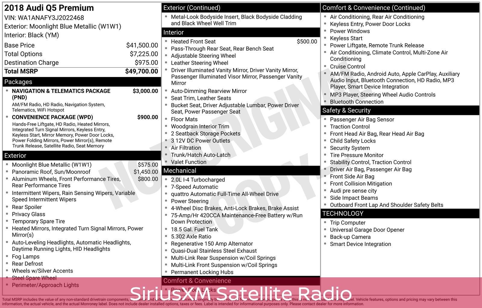 2018 Audi Q5 2.0T Premium quattro