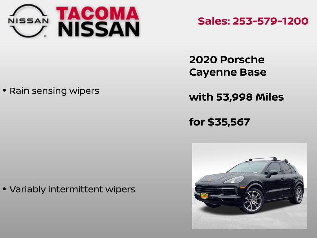 2020 Porsche Cayenne Base