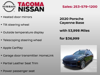 2020 Porsche Cayenne Base