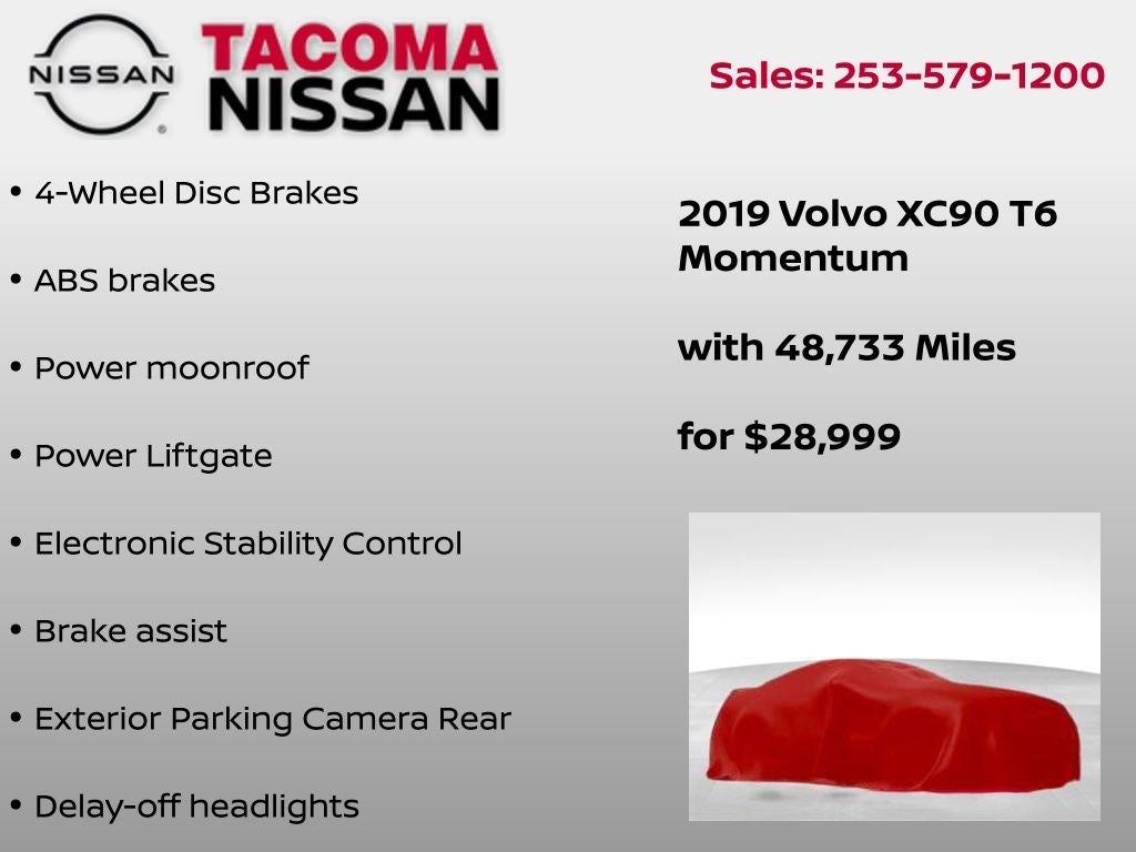 2019 Volvo XC90 T6 Momentum