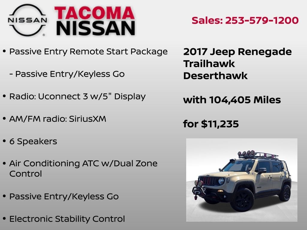 2017 Jeep Renegade Trailhawk