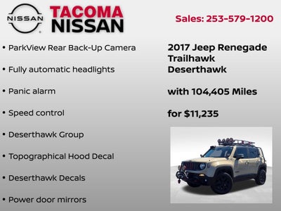 2017 Jeep Renegade Trailhawk