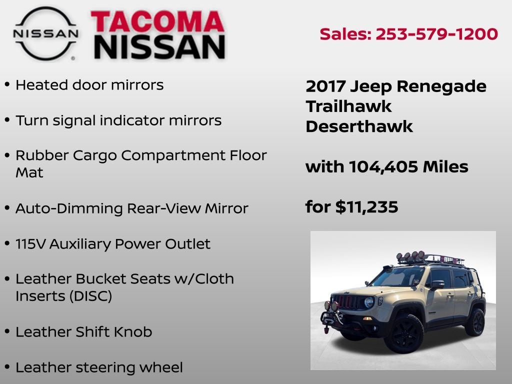 2017 Jeep Renegade Trailhawk