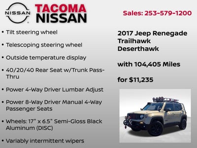 2017 Jeep Renegade Trailhawk