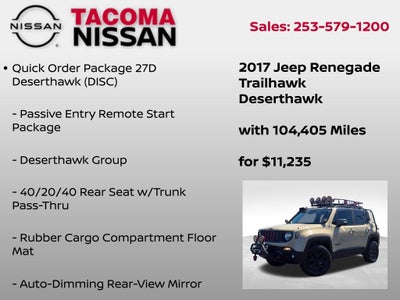 2017 Jeep Renegade Trailhawk