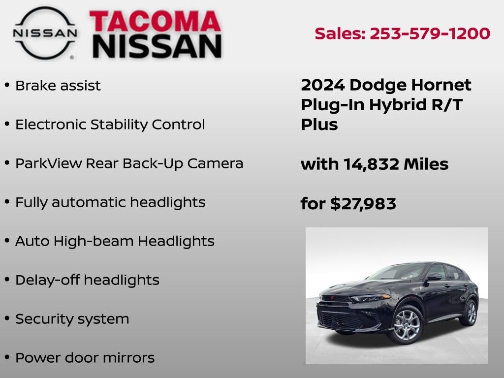 2024 Dodge Hornet R/T Plus