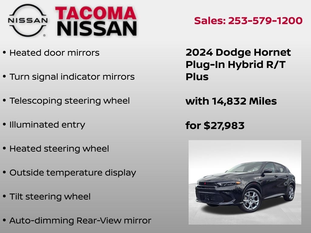 2024 Dodge Hornet R/T Plus