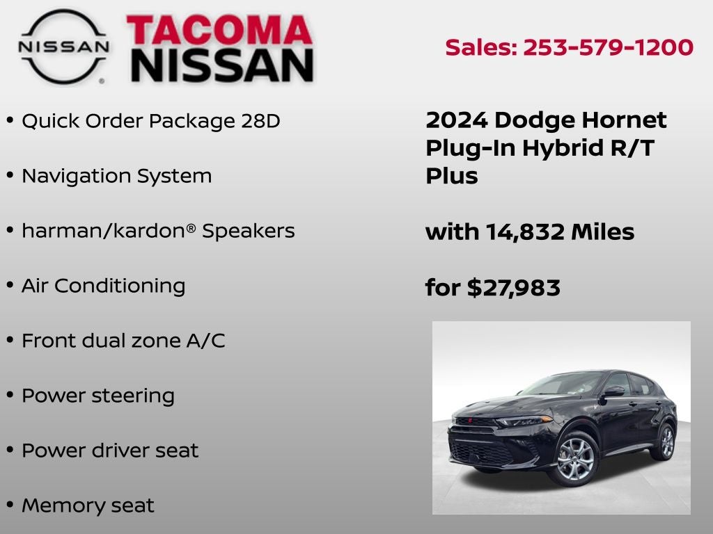 2024 Dodge Hornet R/T Plus