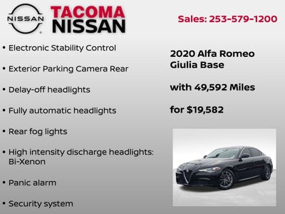 2020 Alfa Romeo Giulia Base