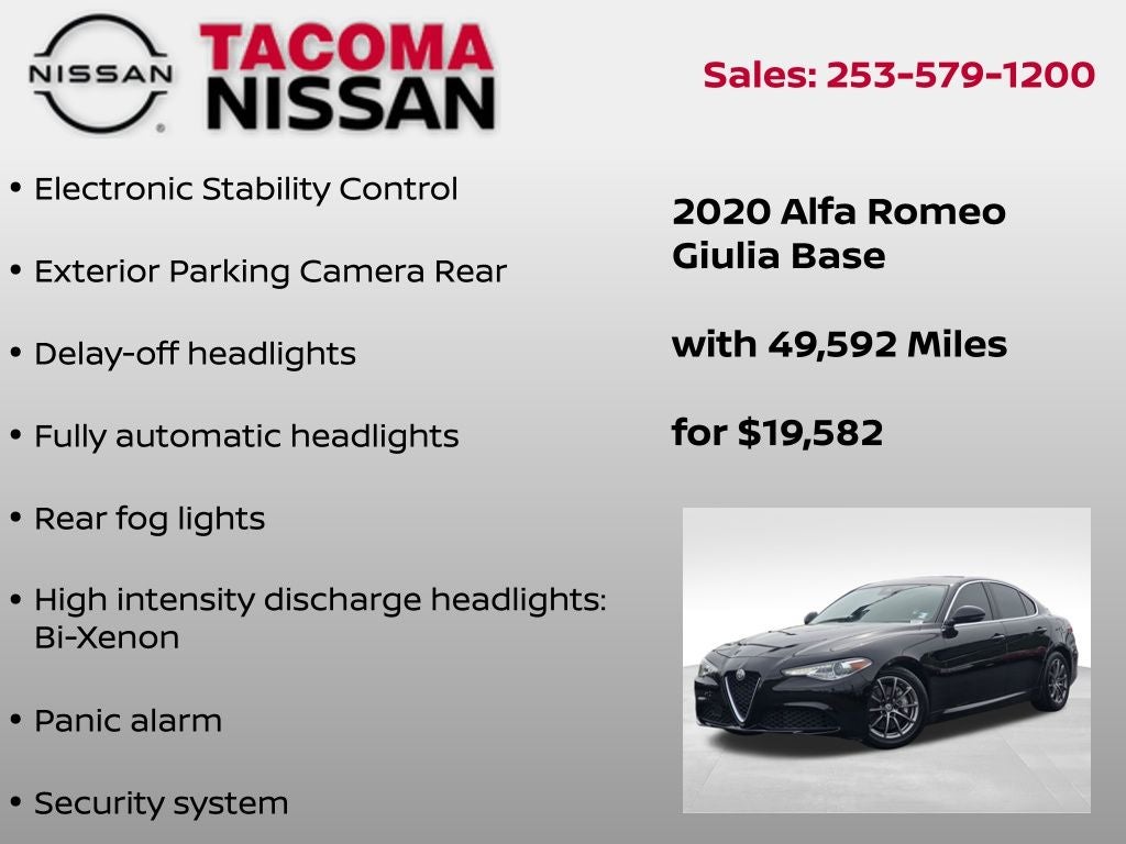 2020 Alfa Romeo Giulia Base
