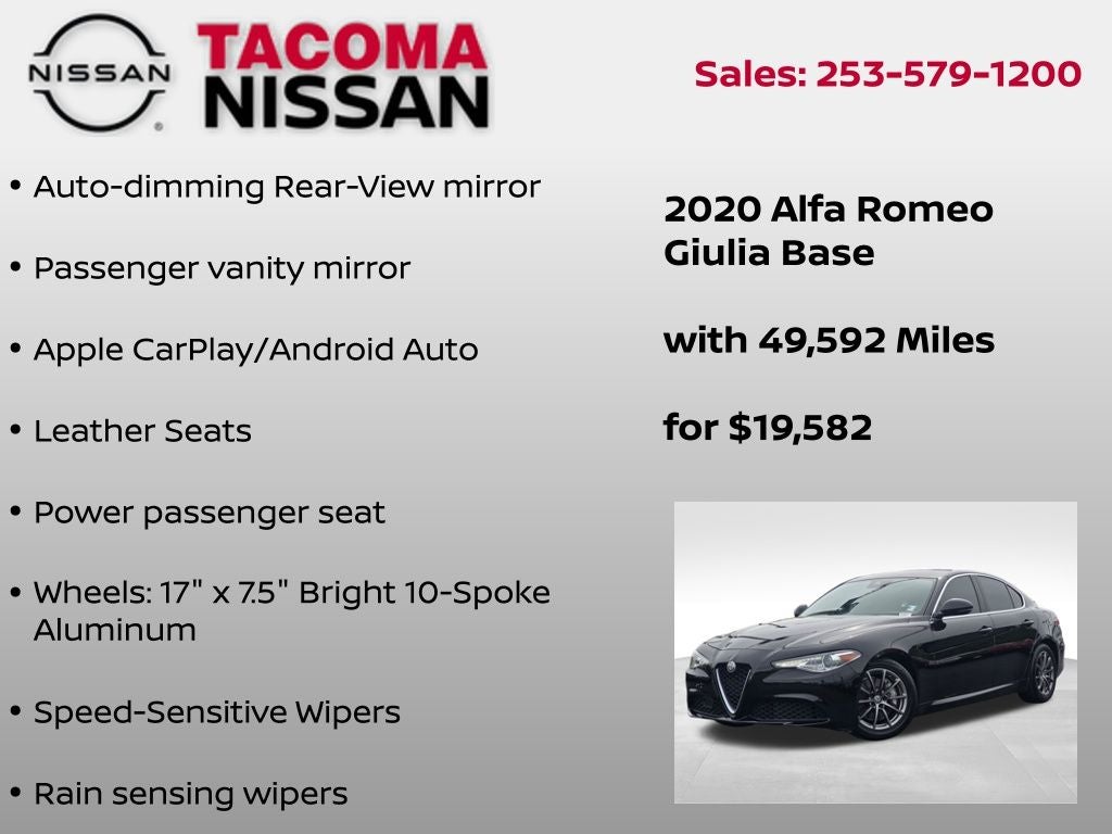 2020 Alfa Romeo Giulia Base