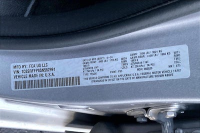 2025 RAM 1500 Big Horn/Lone Star