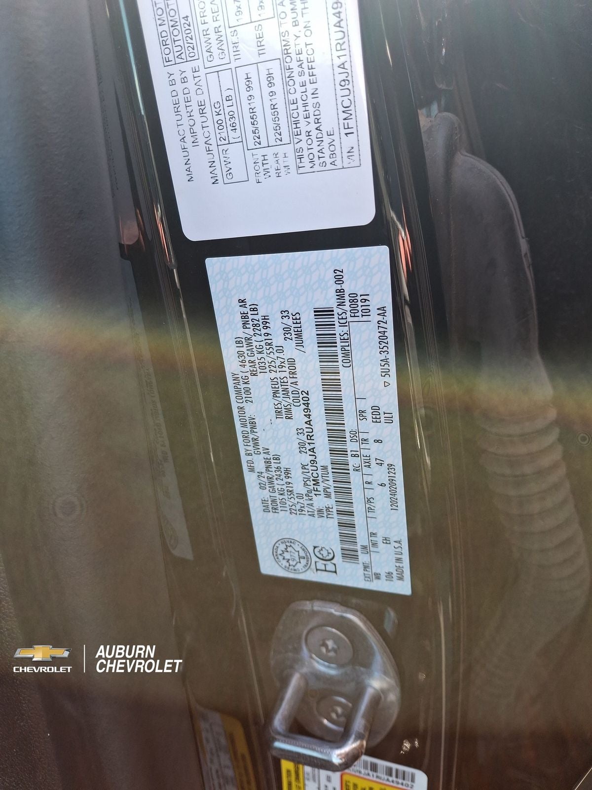 2024 Ford Escape Platinum