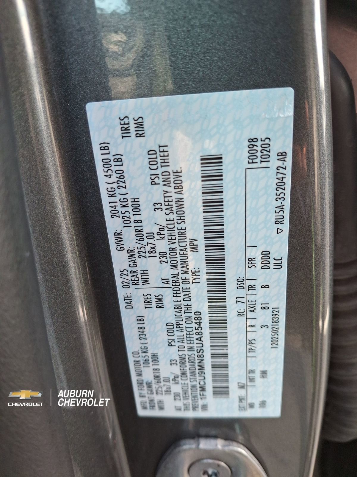 2025 Ford Escape ST-Line