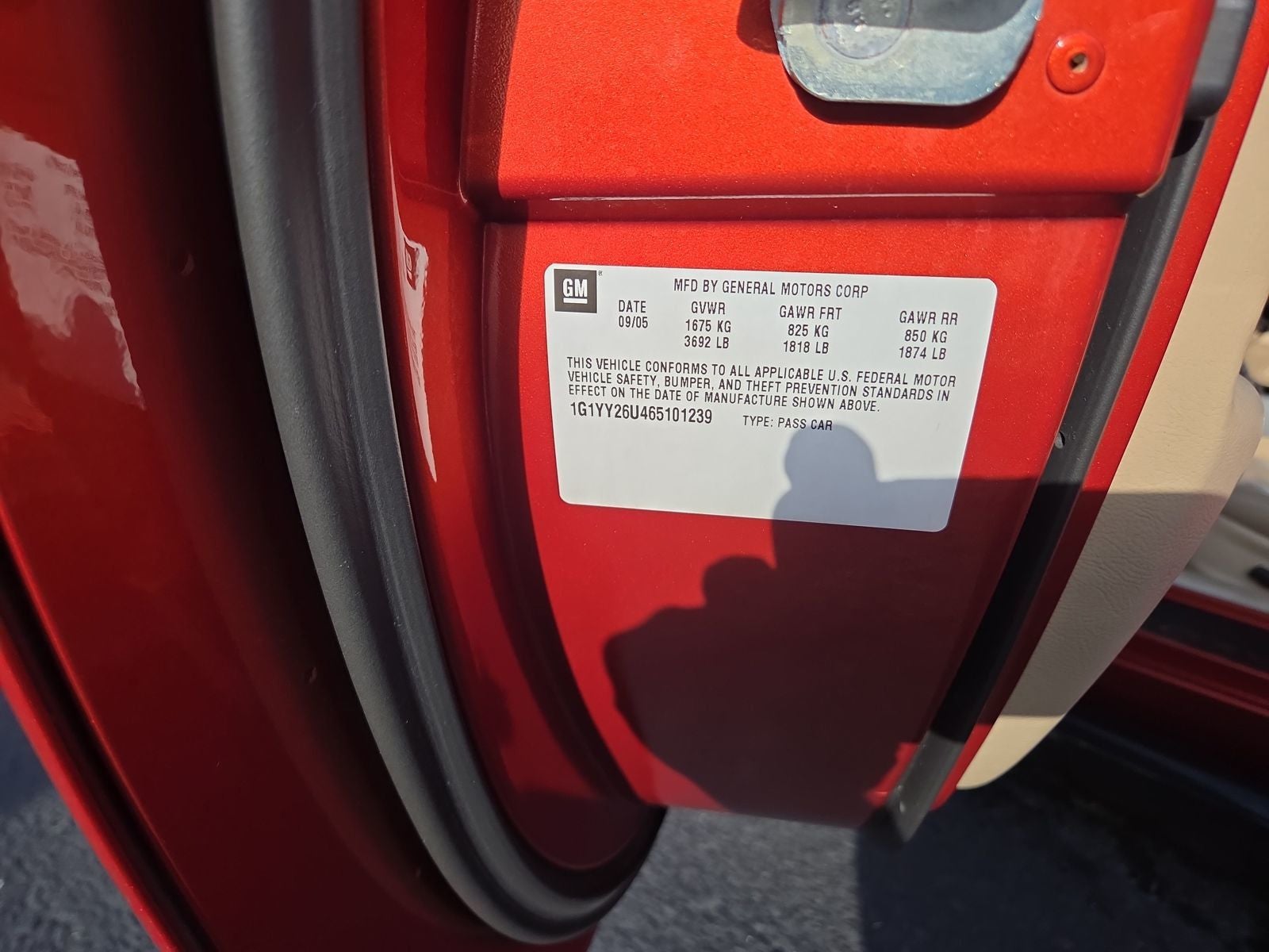 2006 Chevrolet Corvette Base