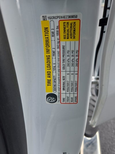 2014 Chevrolet Silverado 1500 Work Truck